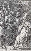 Albrecht Durer, Christ befroe Caiaphas
